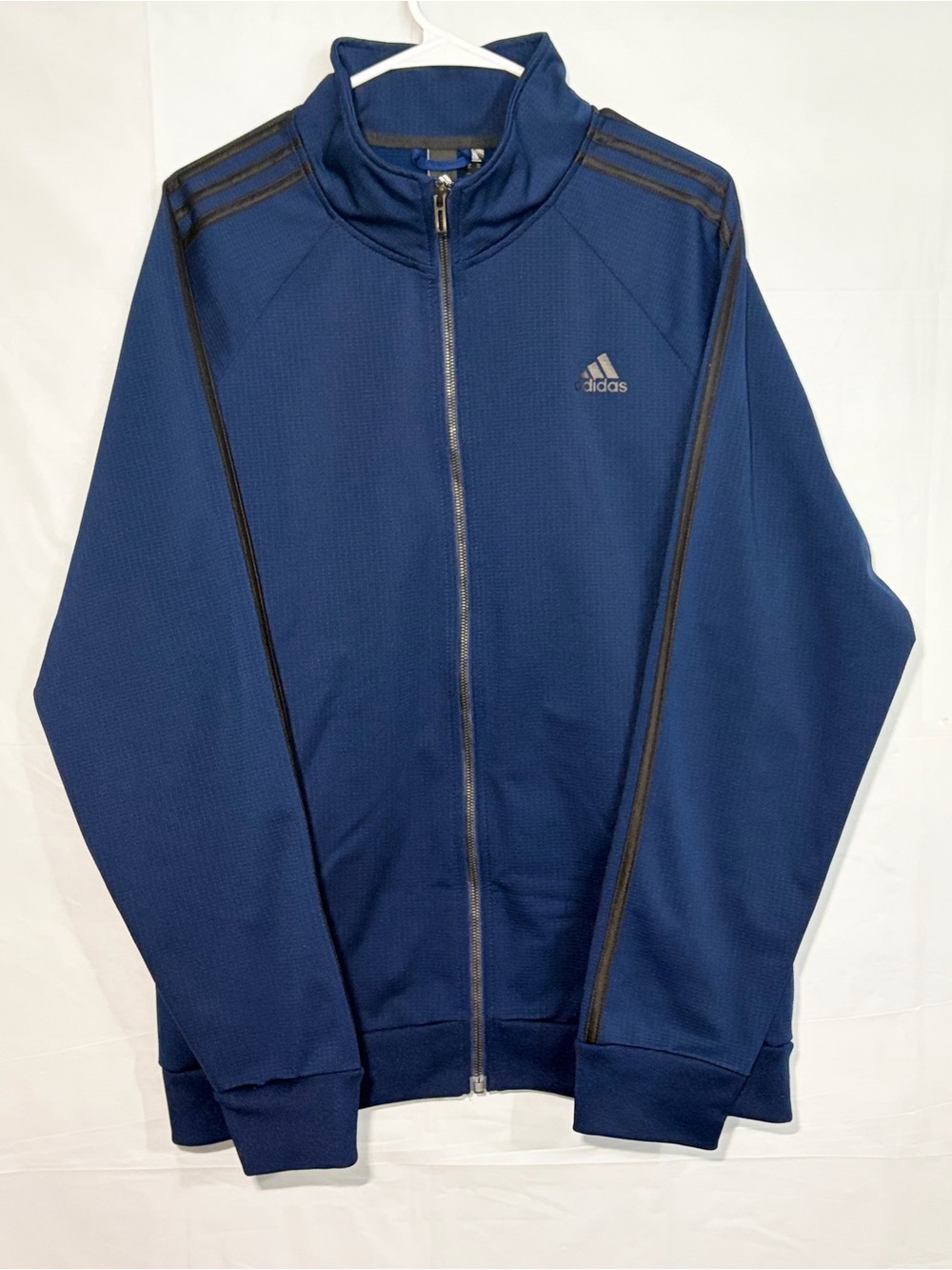 Adidas Blue Full-Zip Training Jacket